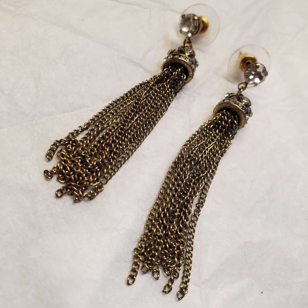 ⚡2/$10 tassel earrings.